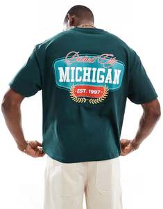 Haute qualité coton 100% unisexe surdimensionné T-shirt unisexe design personnalisé graphique couleur unie impression personnalisée T-shirt - Product Image 6