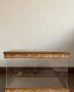 Luxurious Square Lacquered <b>Wooden</b> Food <b>Storage</b> Container with White Shell Arabic Pattern Lid for Freshness Preservation - Product Image 6