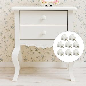 ลูกบิดตู้ไม้กลม8ชิ้นลูกบิดตู้เสื้อผ้าทนทานสำหรับประตูตู้ประตูและเฟอร์นิเจอร์ที่ทันสมัยและใช้งานได้ - Product Image 1