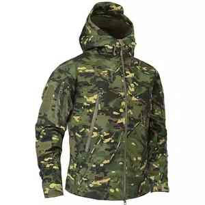 Veste Softshell Coupe-Vent pour Hommes Fabricant OEM ODM Vêtement de Randonnée Extérieur Imperméable Léger Exportation en Gros - Product Image 4