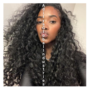 Perruque de Cheveux Humains Crépus Bouclés Densité 280% Naturel Noir Sans Colle HD Lace Front Perruque pour les Femmes Fournisseurs en Gros de l'Inde - Product Image 2