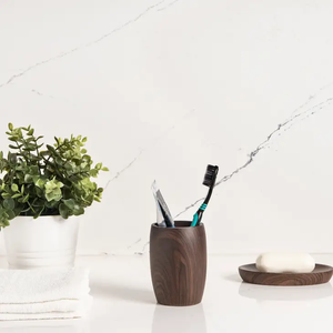 Soporte de cepillo de dientes artístico para un estilo de baño elegante y funcional soporte de cepillo de dientes minimalista para uso diario hecho a mano - Product Image 2
