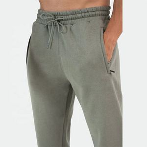 Pantalones de hombre Jogger de peso pesado lavados a la moda 2025 nueva llegada logotipo personalizado cómodos pantalones de entrenamiento ajustados para hombres - Product Image 4