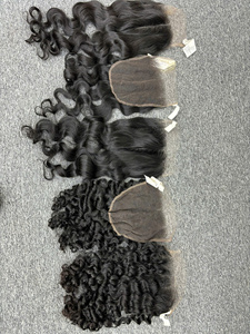 วิกผมดิบสไตล์เวียดนามปลายหนา5x5 HD แบบมีเชือกผูกแบบเดี่ยวทำจากลูกไม้บาง HD - Product Image 4