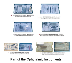 Juego de Instrumentos Oftálmicos Manuales para Cirugía Ocular - Instrumentos Quirúrgicos de Acero de Alta Calidad con Doble Pantalla LCD - Product Image 5