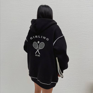 Vente chaude Automne sweat à capuche à manches longues pour homme en couleur unie avec couleur et tailles personnalisées - Product Image 5