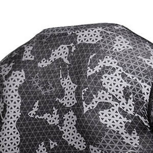 Camisetas de Compresión Ligeras de Corte Regular para Hombre, Color Sólido, Alta Calidad, Spandex/Poliéster, Transpirables, de Secado Rápido, Manga Corta - Product Image 4