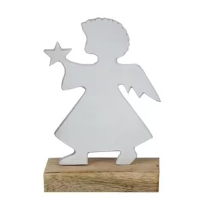 Árbol de Navidad festivo de mesa de metal brillante para fiesta de vacaciones y estilo de hogar de temporada - Product Image 6