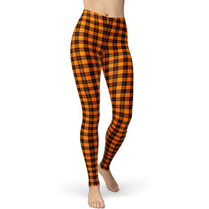 Leggings personnalisés pour femmes, entièrement imprimés par sublimation, en Spandex/Polyester, grandes tailles, nouvelle collection, fabriqués au Pakistan, avec logo à la taille, vente chaude - Product Image 1
