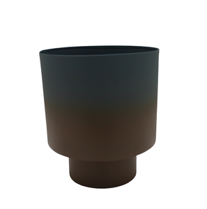 Jardinière ronde en fer avec seaux couleur laiton sale pour la décoration du salon Fait à la main - Product Image 3