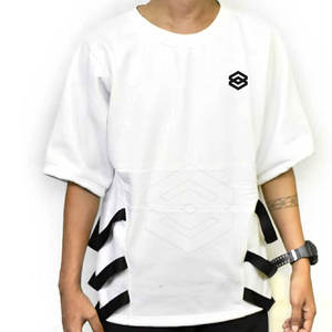 Camiseta Extra Grande Ligera de Alta Calidad, Transpirable, de Poliéster/Algodón, Diseño Personalizable con Logotipo, Secado Rápido, Nueva Moda para Exteriores - Product Image 1