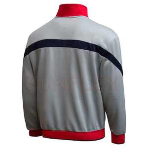 Veste de sport personnalisée en polyester à col montant zippé, séchage rapide, respirante et imperméable, avec logo frontal – Collection Printemps – Offre Spéciale - Product Image 3