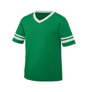 Maillots de Football Américain Personnalisables en Usine Polyester Respirant À Séchage Rapide Baggy Manches Rayures Brodé Conception Imprimé - Product Image 3