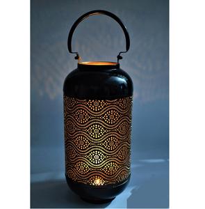 Linterna hecha a mano con recubrimiento de polvo, diseño moderno, tamaño personalizado, hierro, para interior y exterior - Product Image 3