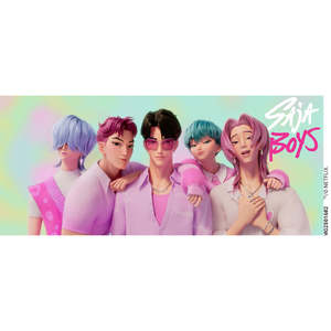 KPop Demon Hunters Tasse Saja Boys Diseño de Dibujos Animados para Regalos - Product Image 6