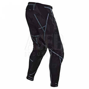 กางเกงหนังมอเตอร์ครอสทรงตรงเอวสูง ระบายอากาศ แห้งเร็ว สไตล์ลำลอง ขายดีที่สุด ผลิตตามสั่งสำหรับผู้ชาย - Product Image 3