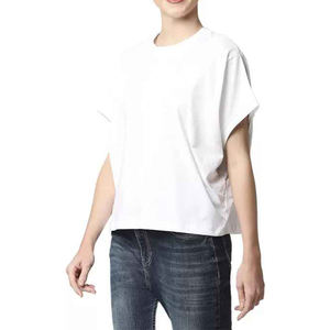 Plus Size <b>Shirts</b> Women Cotton Oversized <b>T</b> <b>Shirt</b> With Custom Logo Women <b>T</b>-<b>Shirt</b> - Product Image 6