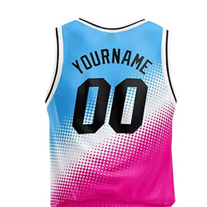 Uniforme de basket-ball léger 100% polyester, meilleure vente, design personnalisé, vêtements de sport de plein air respirants, sublimation XS - Product Image 5