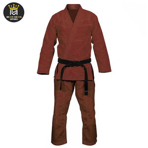ชุดยูนิฟอร์มเทควันโด2ชิ้นสำหรับผู้ใหญ่ชุดกิโมโนจูจิสึ100% โลโก้ออกแบบอย่างมืออาชีพ - Product Image 1