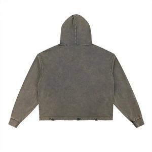 เสื้อฮู้ดดี้ผู้ชายไซส์ใหญ่พิเศษ ผ้าฝ้าย 100% ลายพิมพ์วินเทจ สตรีทแวร์ รับผลิตแบบ OEM ขายส่งจากโรงงาน - Product Image 2