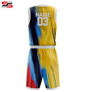 Personalizado Reversible Práctica Baloncesto Jersey Diseño Sublimación Baloncesto Uniforme Malla Secado rápido Baloncesto Chaleco Desgaste - Product Image 2