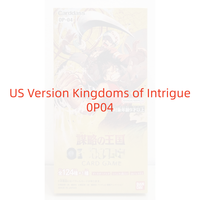 Boîte de boosters TCG Kingdoms of Intrigue OP-04, cartes à collectionner en foil de la série complète, cadeau idéal pour les fans