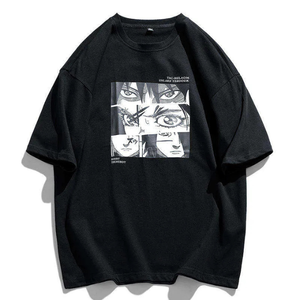 Camisas de hombre de talla grande de calle alta de Pakistán, ropa de calle urbana, estilo cuello redondo, diseño informal, serigrafía, antiarrugas - Product Image 2