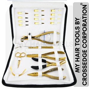 Новое поступление, инструмент для натяжения клея, для наращивания волос, микрошарики с <span class=keywords><strong>3</strong></span> отверстиями, обжимные плоскогубцы для удаления шариков, вытягивающий крючок, зажим для утки, клюв - Product Image 4