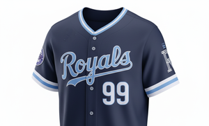Uniformes Deportivos Personalizados, Camisetas de Béisbol Nuevas con Costuras Superiores, para Hombres Adultos, 100% Poliéster, Secado Rápido, Bordado con Nombre del Equipo - Product Image 3