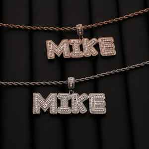 จี้ไมก์แบบเฉพาะประดับเพชรโมอิสถูกประดับด้วยเพชรอัญมณีฮิปฮอปเย็นสำหรับงานเลี้ยงของขวัญงานแต่งงาน - Product Image 3