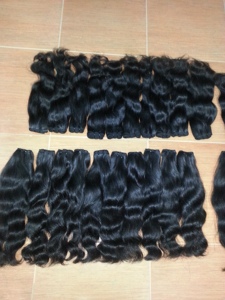 Caha luxueux russe cuticule alignée vierge Remy Machine trame Extensions de cheveux Double dessiné vietnamien cheveux humains célébrité - Product Image 5