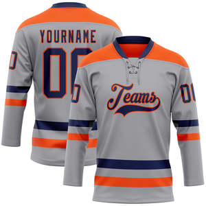 High Quality Oem Custom Ice Hockey White Blank Uniform Twill Embroidery Ice Hockey Jersey Uniforms Wear - Product Image 1