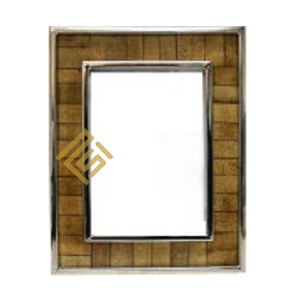 Conception personnalisée de haute qualité Meilleure vente en gros prix produit fabriqué à la main en Inde article cadre photo en os de corne bois de résine - Product Image 5