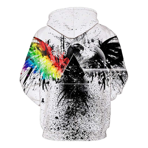 Sweat à capuche unisexe à sublimation coupe confortable impression personnalisée élégante et durable idéale pour l'entraînement sportif et les vêtements décontractés - Product Image 4