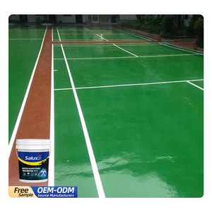<span class=keywords><strong>Pintura</strong></span> Epóxica de Dos Componentes sin Olor <span class=keywords><strong>para</strong></span> Pisos Deportivos de <span class=keywords><strong>Canchas</strong></span> de Baloncesto, Aplicación con Brocha, Ecológica, de Alta Resistencia - Product Image 1