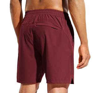 Custom Comfort Fitness Running Hombres Cintura elástica Screen Foam Puff Print Quick Dry Gym Mesh Shorts Hombre con cordón - Product Image 6