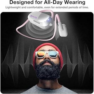 UU000139 Auricolari Bluetooth a Conduzione Aerea Reale, Cuffie Open-Ear con Doppio Microfono per Sport - Product Image 3