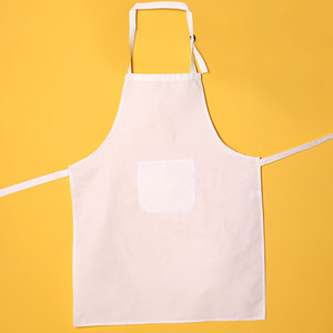Meilleure couleur blanche prix de gros Tablier de cuisine Nouvelle arrivée Tablier de cuisine en coton et polyester - Product Image 3