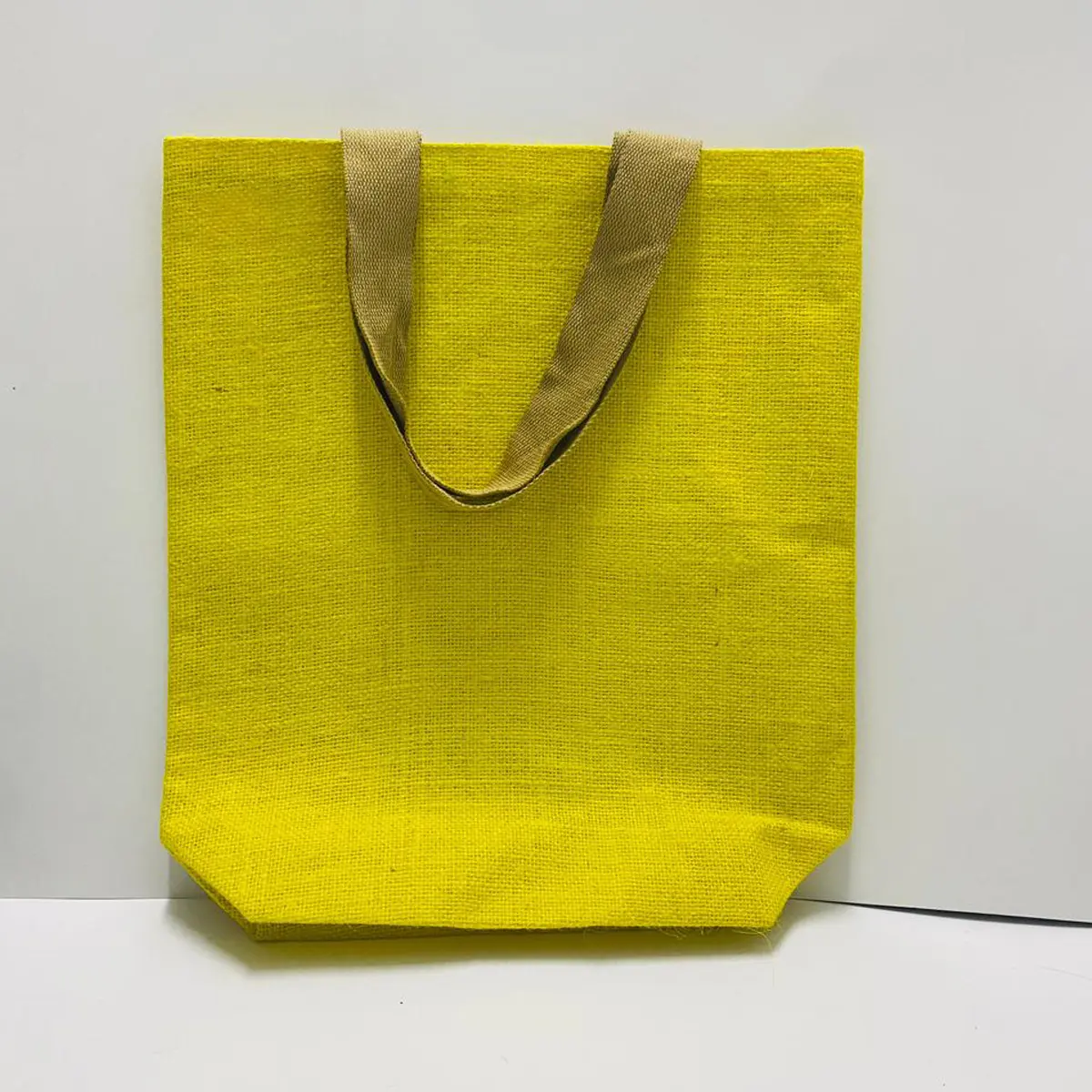 Promocional Juta Microfibra usado para eco bag reutilizável compras não tecidas mercearia sacos Atacado Plain Shopper Bag Custom Impresso