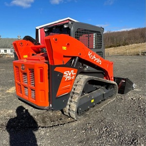 รถตักล้อยาง Kubota SVL75-2 ใหม่, เครื่องยนต์ดีเซล 74 แรงม้า, ระบบป้องกันการพลิกคว่ำแบบเปิด (ROPS), ระบบจ่ายน้ำมันเสริมมาตรฐาน, ขาย - Product Image 6