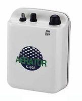 Pompe à air portable en plastique de 1L, batterie intégrée, OEM K808, pour aquariums, camping et usage extérieur, fabriquée à Taïwan