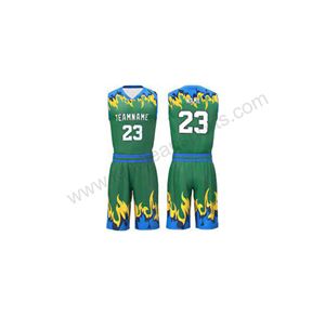 Sublimación completa Reversible Color Granate Logotipo personalizado Transpirable Tallas grandes Secado rápido 100% Poliéster Conjunto de camiseta de baloncesto para hombre - Product Image 5