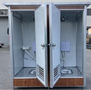 Unité <span class=keywords><strong>de</strong></span> toilette portable Easygreen tout temps à 3 compartiments, durable et écologique, installation facile, utilisation en parc, locations - Product Image 2