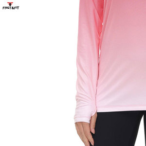 Saison d'été Custom Made Sublimation Fishing Hunting Hoodies Breathable Quick Dry Wholesale Price Women Fishing Hoodies - Product Image 5