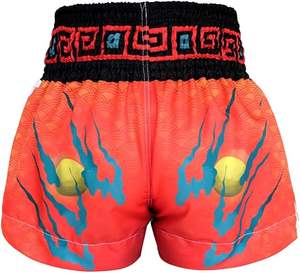 Kanu Surf Maillot de bain Barracuda sportif pour homme entrejambe de 9 pouces fermeture à la taille élastique short de course respirant pour MMA boxe Muay - Product Image 3