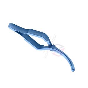 Pinza Bulldog DEBAKEY de 7.5 cm, de Acero Inoxidable, Atraumática, con Recubrimiento Azul, Certificación CE, Pinza Quirúrgica Vascular para Microcirugía - Product Image 5
