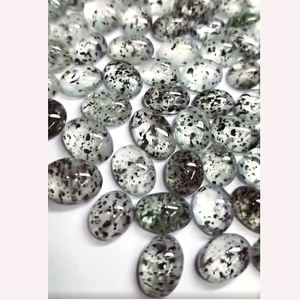 267ชิ้นของพลอยสีดำธรรมชาติควอตซ์14x10มม. ถึง16x12มม. รูปไข่ Cabochon 1985 CTS มากขาย iroc gemstones CAB เรา $192สำหรับทุกคน - Product Image 1