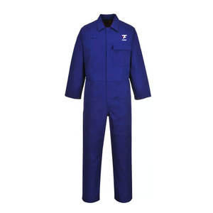 Vente en gros de vêtements de travail de sécurité en cuir de haute qualité pour hommes combinaison de protection avec fermeture éclair complète vêtements de travail OEM - Product Image 6