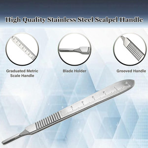 Manches de scalpel de haute qualité, couleur et taille personnalisées, vente en ligne, instruments chirurgicaux, manches de scalpel - Product Image 2