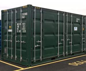 Contenedor de 6 m de altura con apertura lateral, contenedor de envío de 20 pies de altura con 4 puertas laterales en venta - Product Image 5